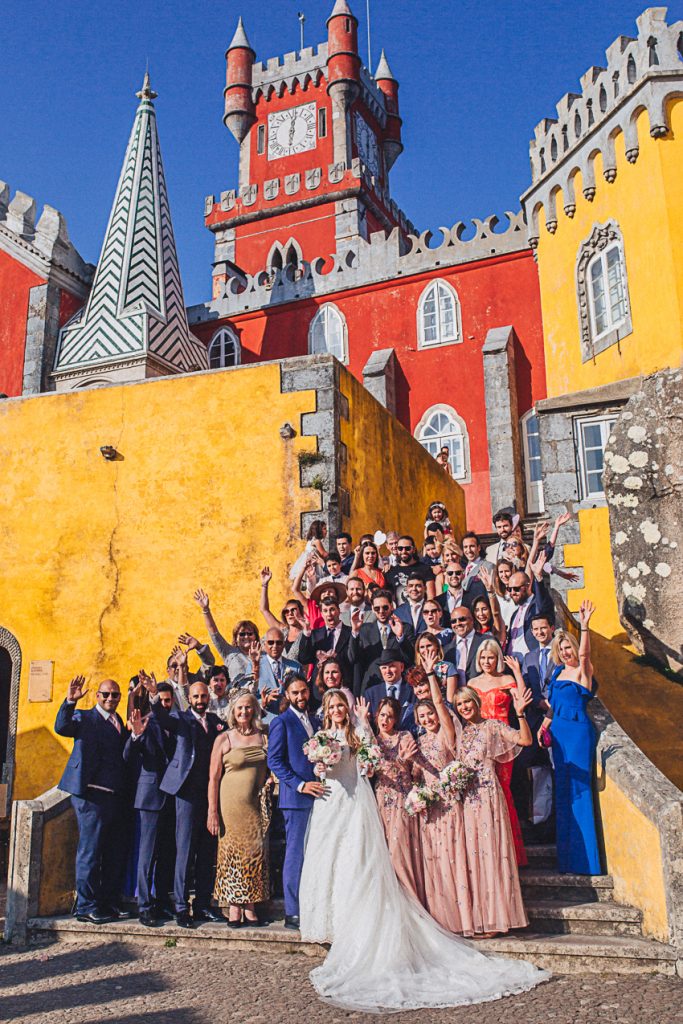 Wedding in Pena Palace Portugal